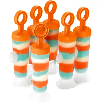 《CUISIPRO》Pop 圈圈不滴冰棒模(6入)