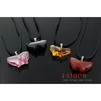 石頭記 都會牛仔墬飾-蝴蝶夢項鍊(四色任選)紅瑪瑙