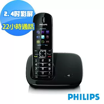 PHILIPS飛利浦DECT彩色螢幕數位電話 CD6801B/96