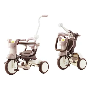 日本iimo #02折疊兒童三輪車(棕色)棕色