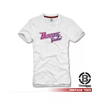 【O.B】BURNING Game潮流T恤S白色