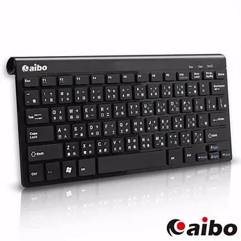 aibo LY-ENKB06 USB 超薄迷你巧克力鍵盤黑色