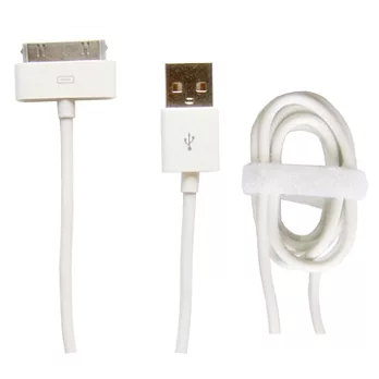 iPhone / iPad/ipod傳輸充電線白