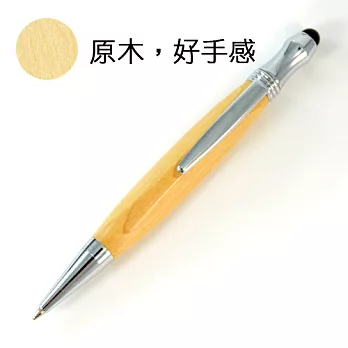 AGE ADD 愛木者兩用三角型觸控筆-楓木楓木