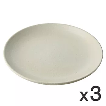 [MUJI 無印良品]伊賀燒盤/大/3入