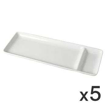 [MUJI 無印良品]白磁烤魚盛盤/5入