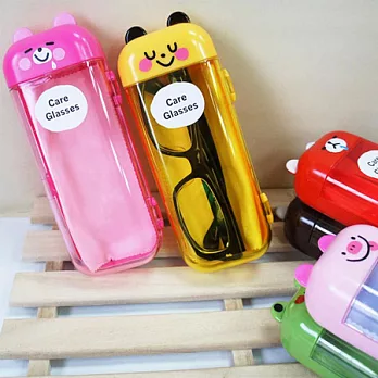 《超值2入》多功能動物眼鏡盒/收納盒