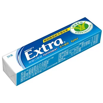 Extra木糖醇無糖口香糖 - 薄荷口味