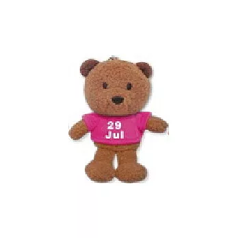 365繽紛熊(生日熊)-Bear of Color7月29日-桃紅色T恤