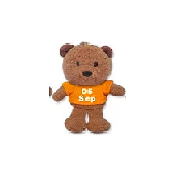 365繽紛熊(生日熊)-Bear of Color9月5日-橘色T恤