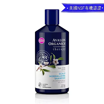 AVALON有機成份茶樹薄荷洗髮精(414ml/14oz)