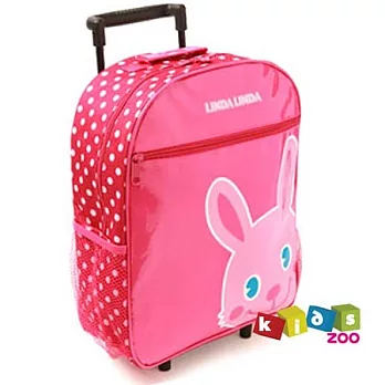 【kids zoo】】童趣造型可拆式拉桿書包兔子
