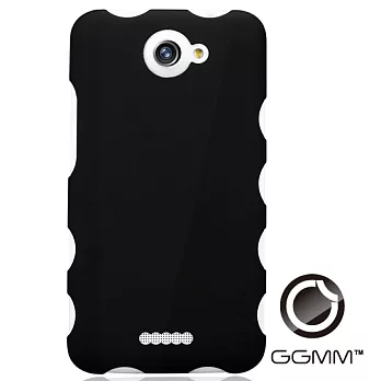GGMM-HTC One X 極薄時尚保護殼酷黑
