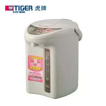 虎牌3.0L微電腦電動熱水瓶 PDH-B30R(乳白色)