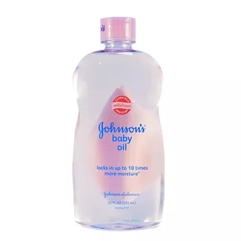 美國原裝Johnson’s 10倍保濕嬰兒油591ml