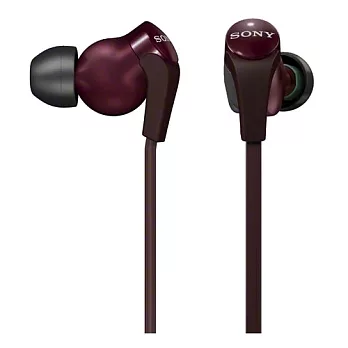 SONY重低音內耳式耳機MDR-XB30EX紅色