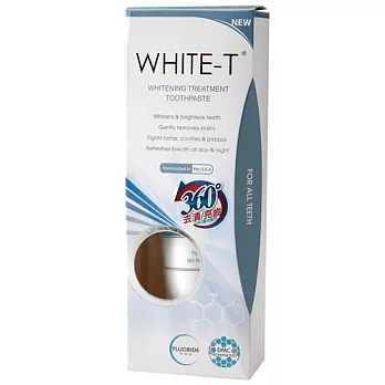 WHITE-T藍光亮白修護牙膏120g