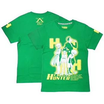 Hunter-潮流T-shirt(綜合)L綠色