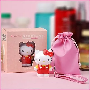 POLLEC Hello Kitty 智慧型手機充電器-Samsung紅色