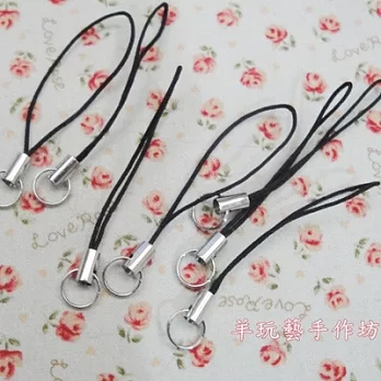 【黑色手機吊繩 (不含問號勾) 7入】