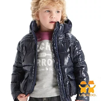 【LOVEDO-艾唯多童裝】酷炫玩樂 連帽防寒鋪棉外套105藍色