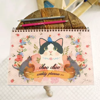 Jetoy,Choo choo甜蜜貓桌週曆_Jewelry