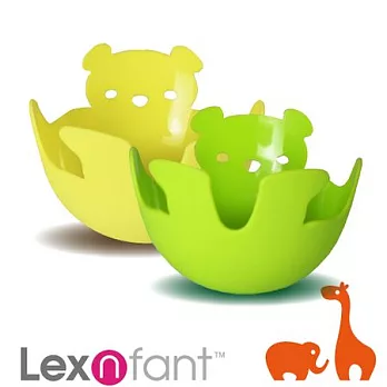 「 Lexnfant 萊仕喀」矽膠料理熊蒸蛋組