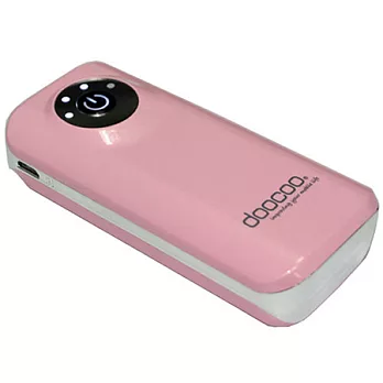 doocoo POWER BANK ihand 2 6000mAh 1.5A行動電源粉紅