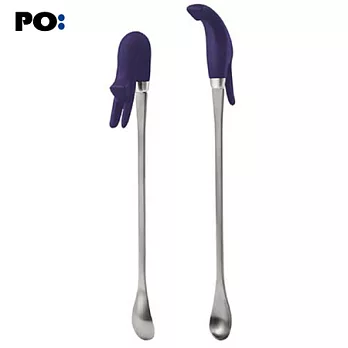 《PO:》紫貓攪拌匙組