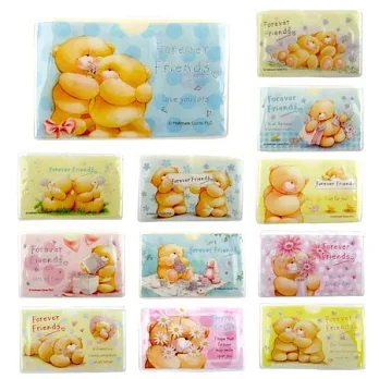 Forever Friends 卡片套(橫)淺藍