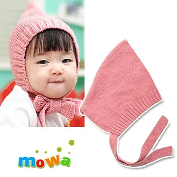 超可愛綁帶造型精靈帽粉色