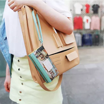 旅程時刻3C皮夾-mint