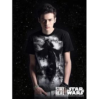 STAR WARS X STAYREAL 謎樣黑武士T - 黑標潮流版S黑色