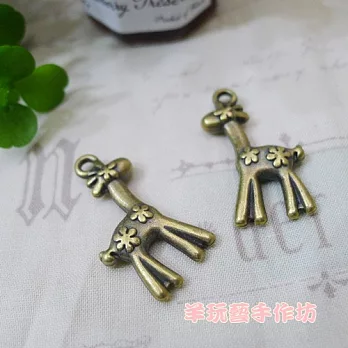 梅花鹿 飾品掛件2入