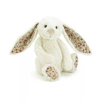 JELLYCAT 經典碎花兔 BLOSSOM BASHFUL BUNNYBLOSSOM CREAM 白色小碎花