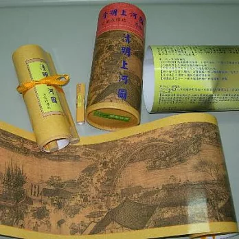 清明上河圖全圖卷軸 - 張擇端版