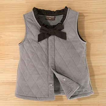 百事特童裝e店【minihope】氣質公主夾棉背心100棕