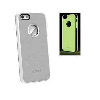 AproLink iPhone 5 雙料夜光外殼 淺灰