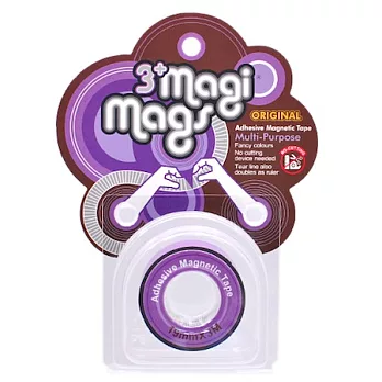 3+ Magi Mags 磁鐵膠帶 19mm x 3M 霓虹系列霓虹紫