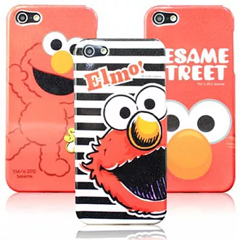 芝麻街系列 iPhone5 TPU閃粉保護殼 艾摩系列-經典艾摩