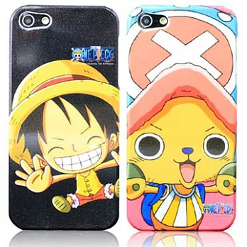 OneMagic iPhone5 航海王 TPU閃粉保護殼 新世界系列-Q版魯夫