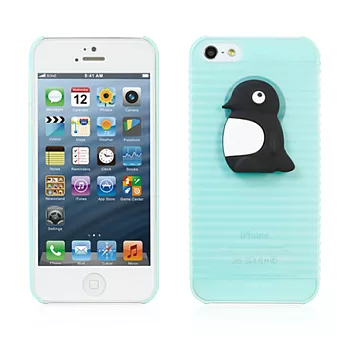Bone / iPhone 5 Jelly 果漾保護殼湖水藍