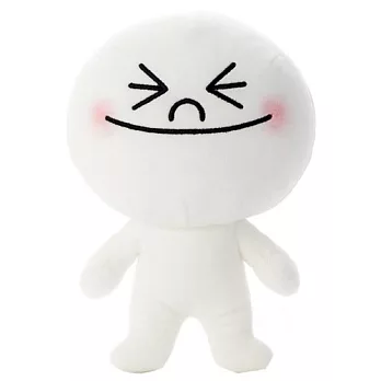 LINE絨毛娃娃 - 饅頭人笑臉 (S size)