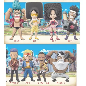航海王 日版金證 Q版世界人物WCF景品 第26彈 - 全套八款(8入一組)