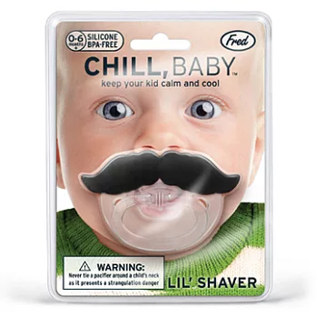[Fred & Friends]CHILL,BABY 鬍子造型嬰兒奶嘴