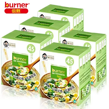 burner 倍熱 野菜豚骨輕快粥5盒