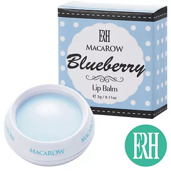 【ERH】馬卡龍保濕護唇膏(粉藍)3g