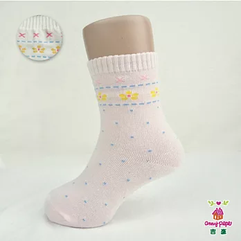 【anny pepe】兒童小花點點短襪17粉