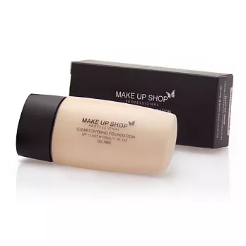 Make up shop晶透遮瑕粉底液