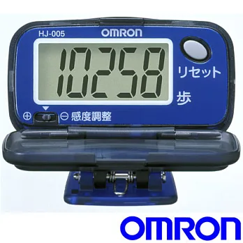 日本歐姆龍OMRON計步器 HJ-005藍色